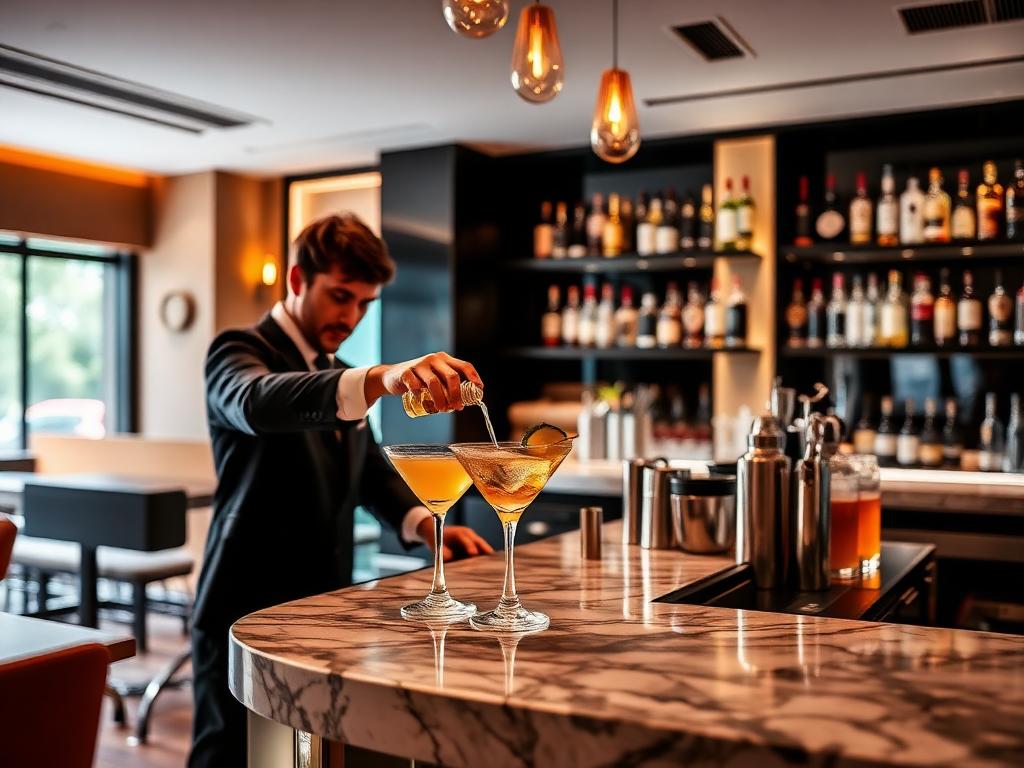 Bar de cocktails